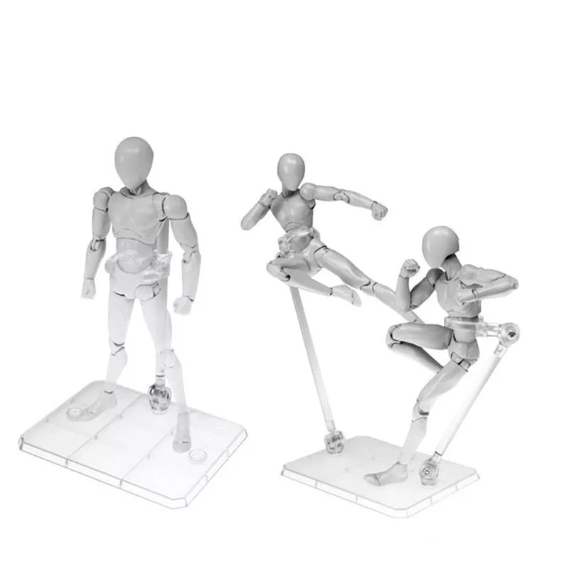 Action Figure Stand Model Display